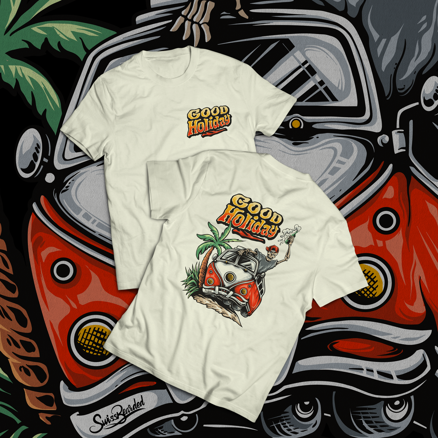 T-shirt Good holiday- Swissbearded