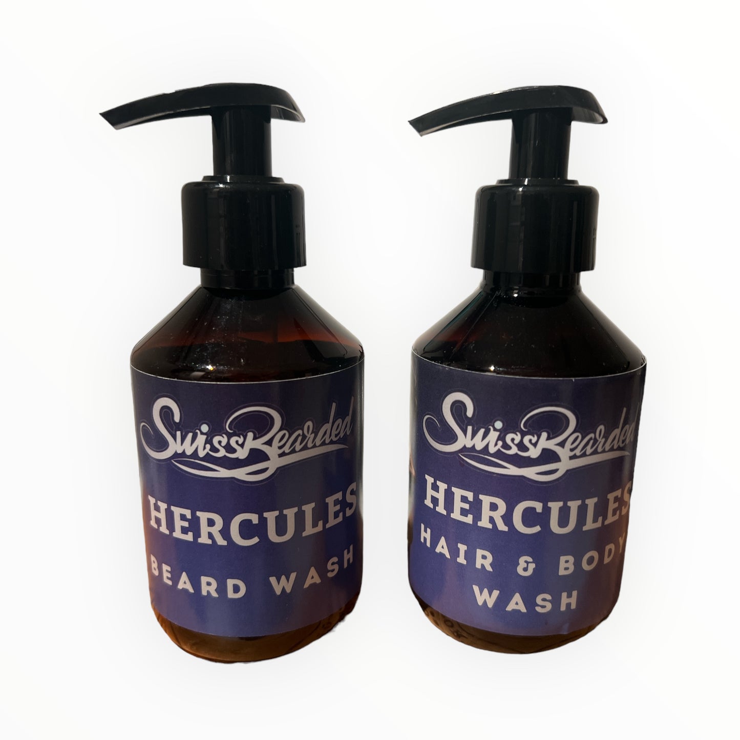 Combo 1 shampoing barbe et 1 shampoing cheveux et corps-Swissbearded