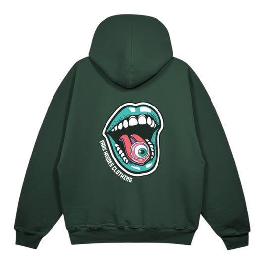 Hoodie The mouth - Fake heroes clothing