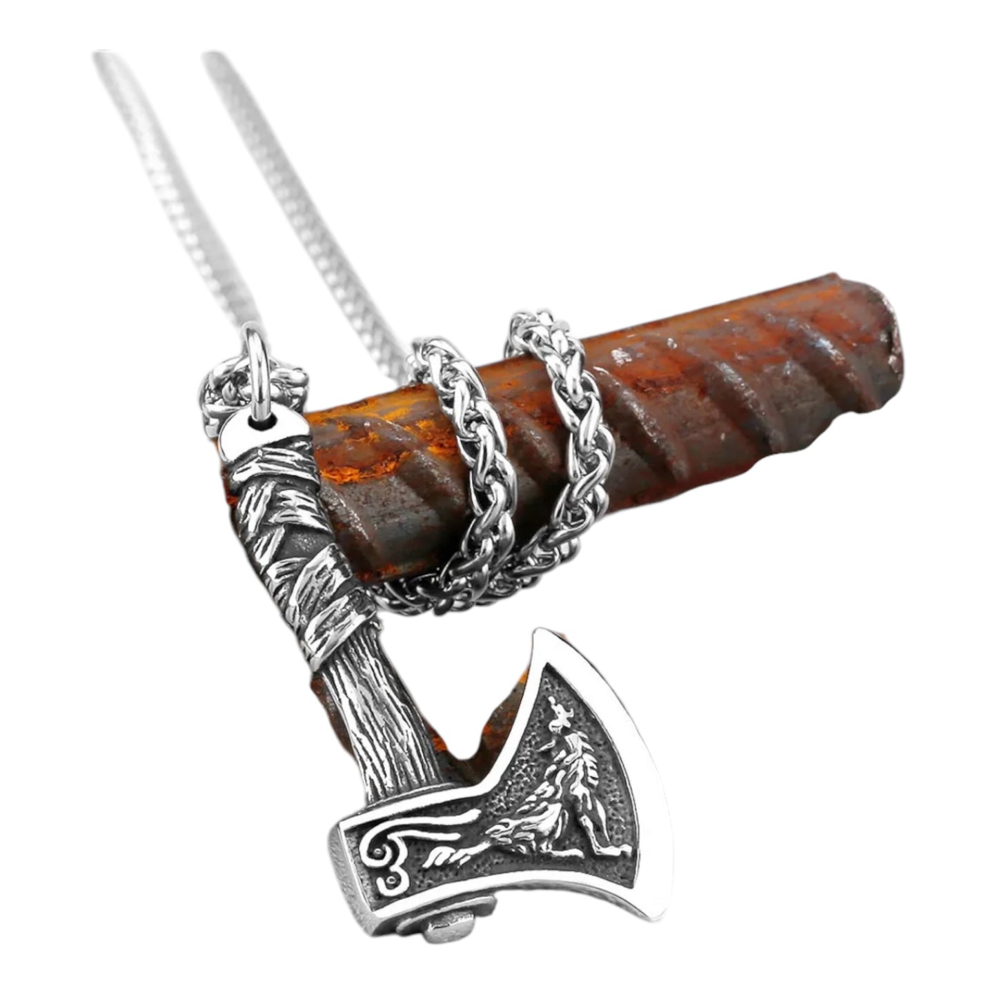 Collier hache- Vikings man