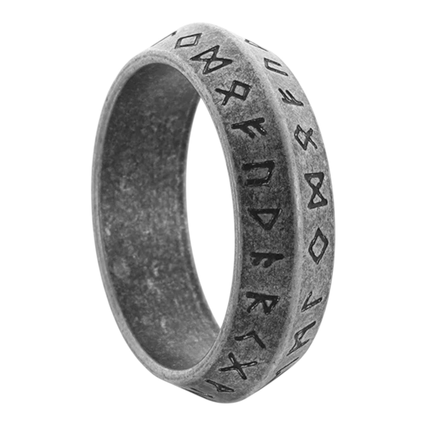 Bague runes conique-Vikings man