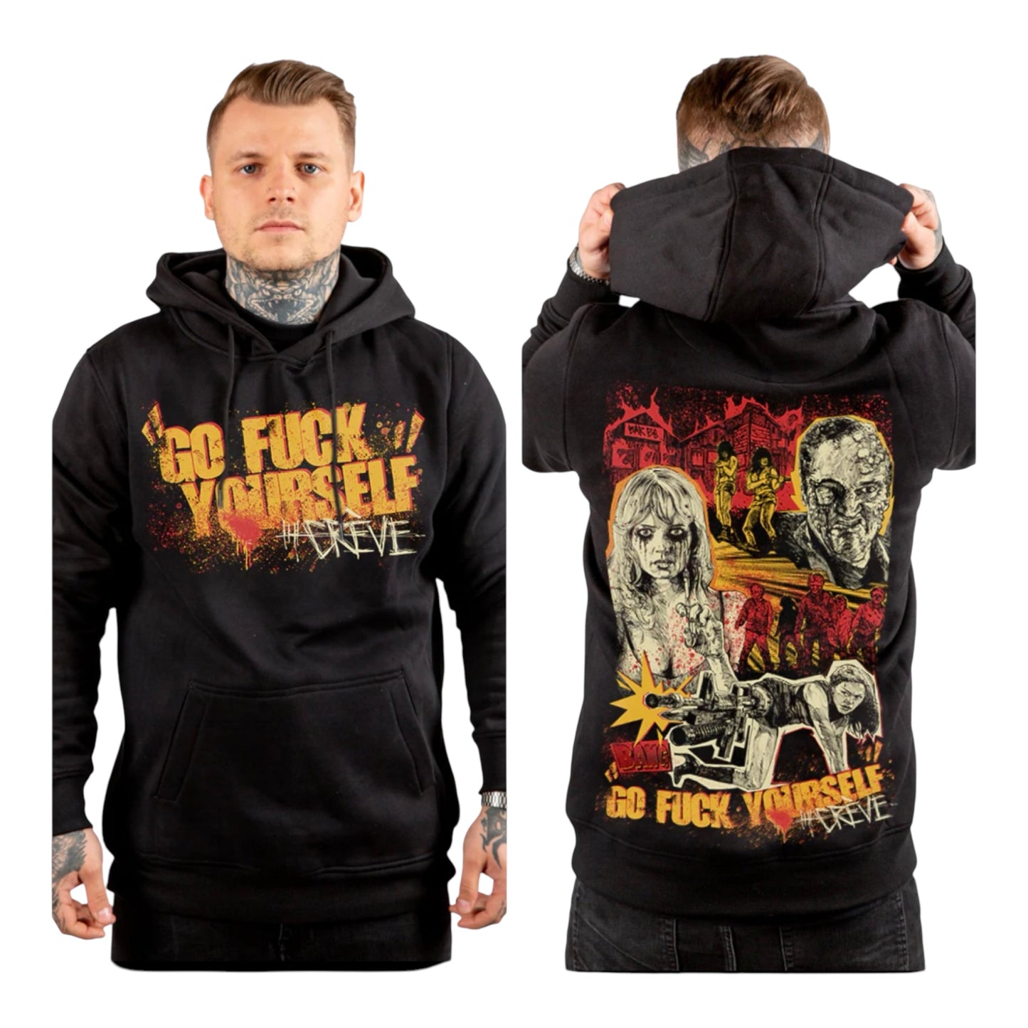 Hoodies Terror - Crève clothing