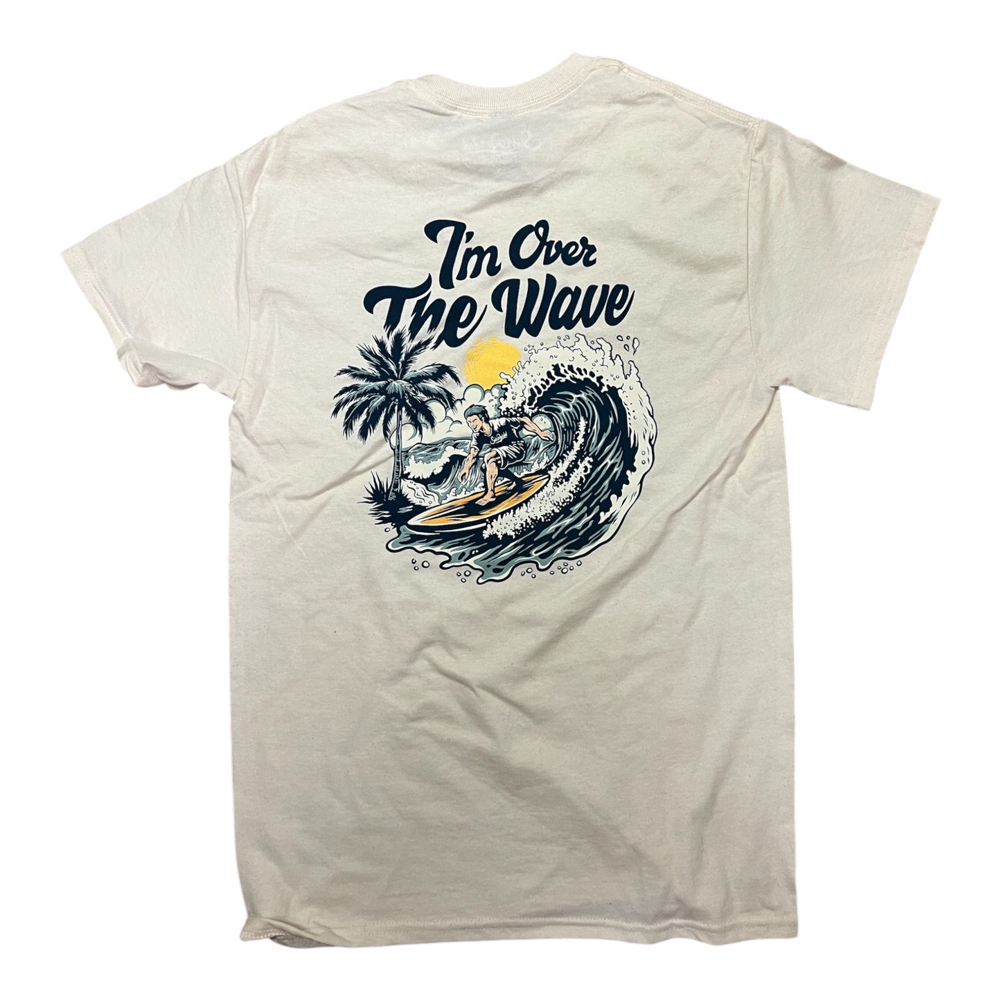 T-shirt Over the wave - Swissbearded