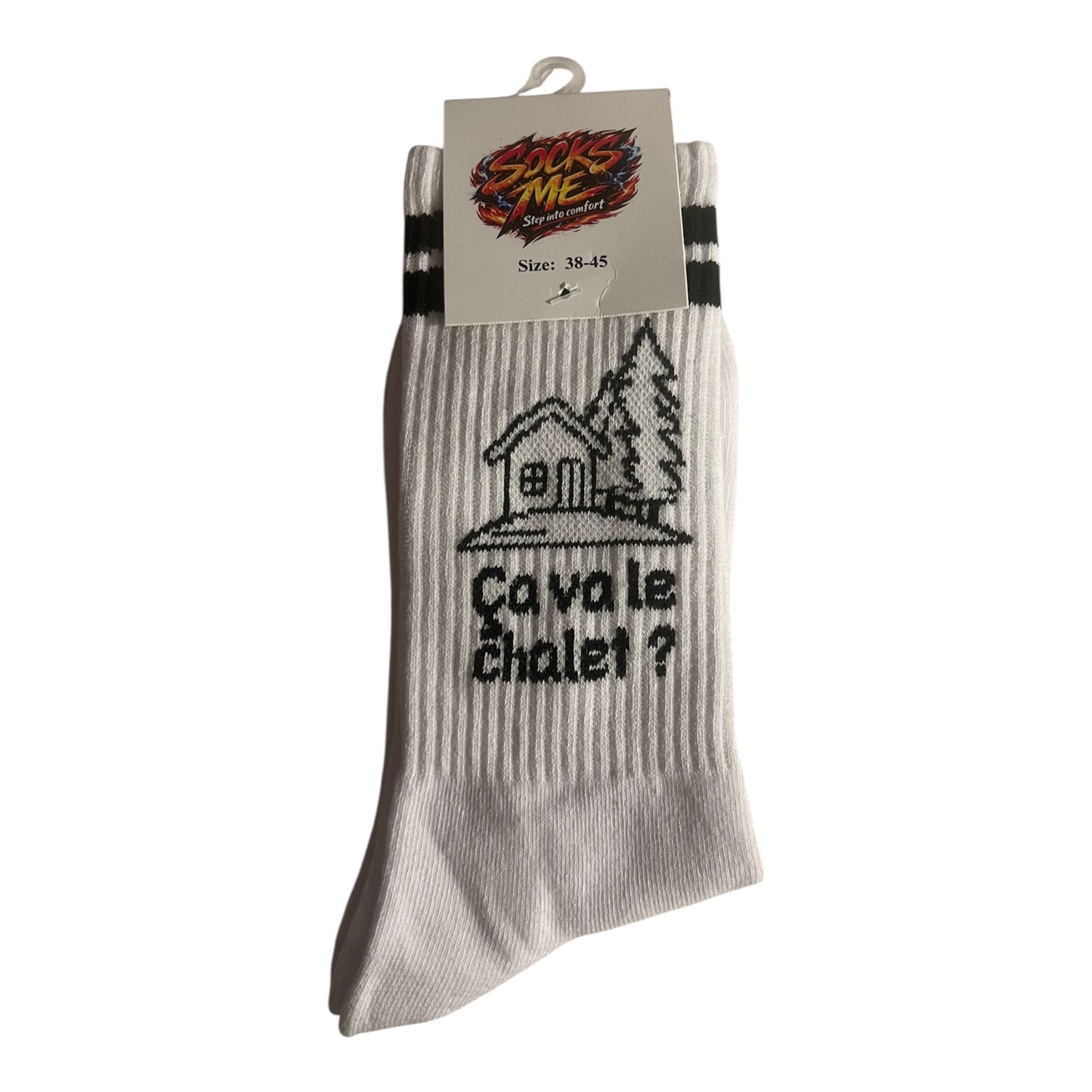 Chaussettes ça va le chalet- Socks me