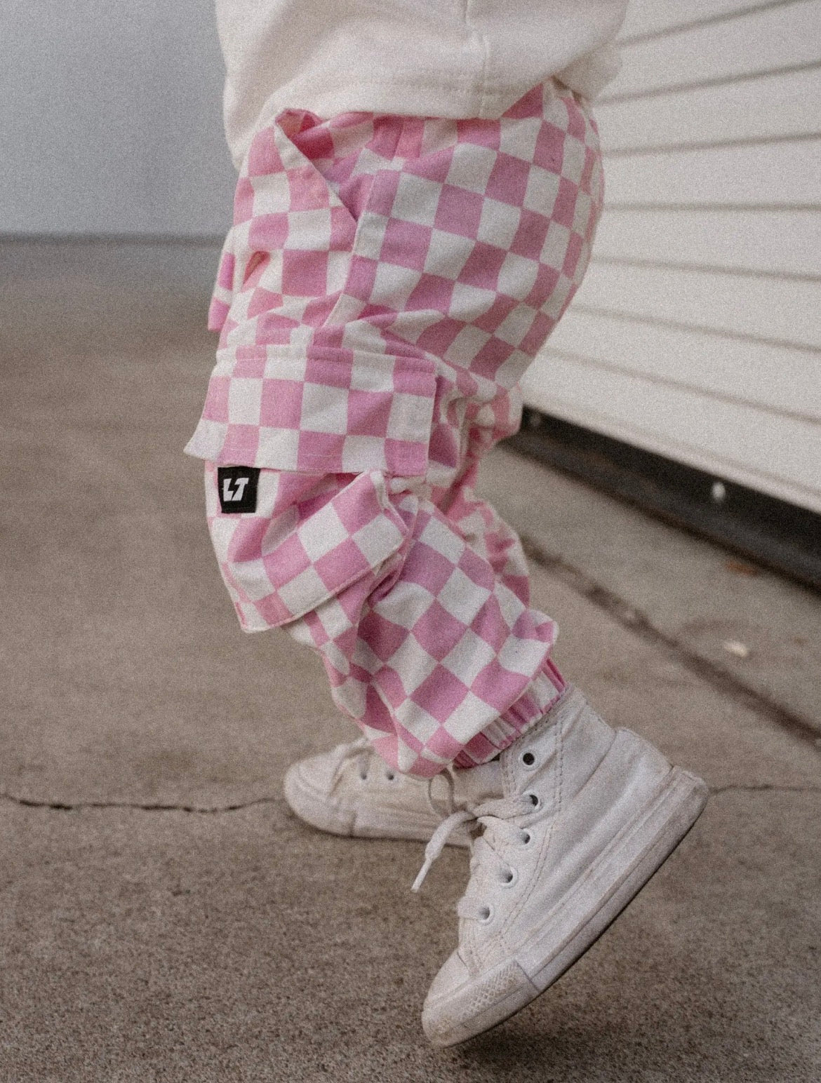 Cargo rose blanc