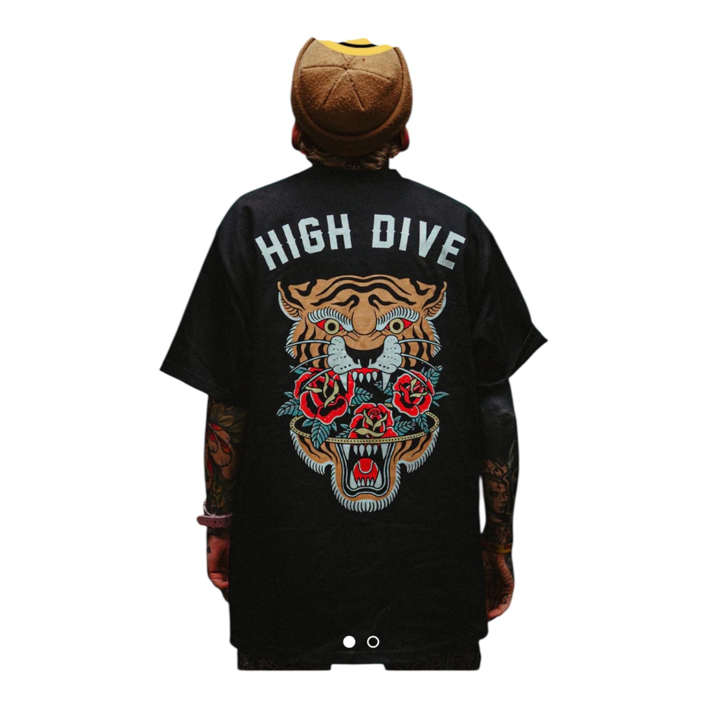 T-Shirt Tiger roses - High Dive