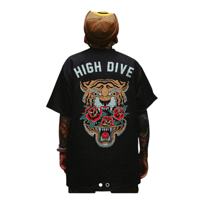 T-Shirt Tiger roses - High Dive