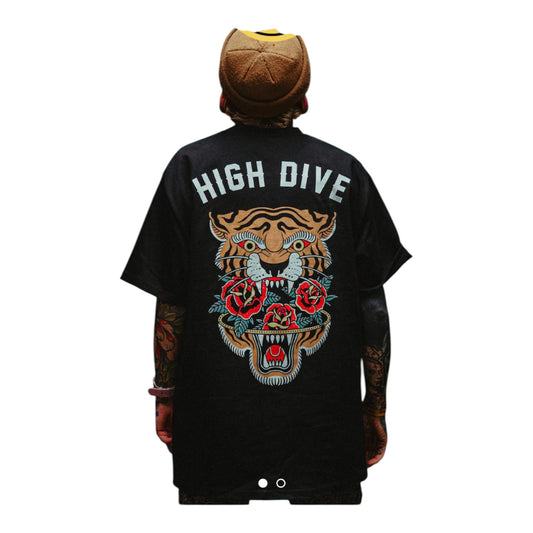 T-Shirt Tiger roses - High Dive