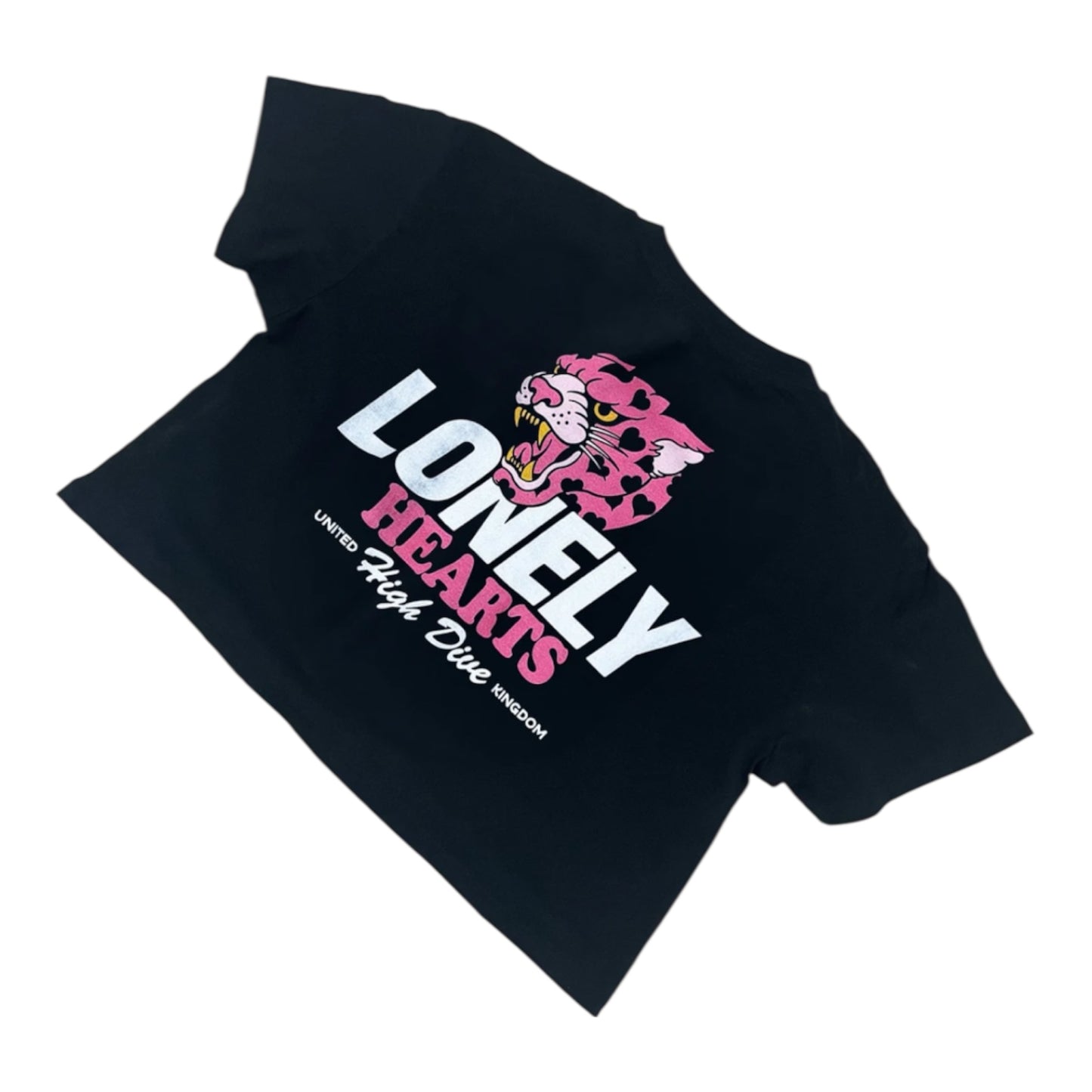 T-shirt court lonely Heart noir - High Dive
