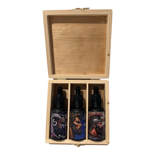 Coffret 3 Huiles à barbe - Swissbearded