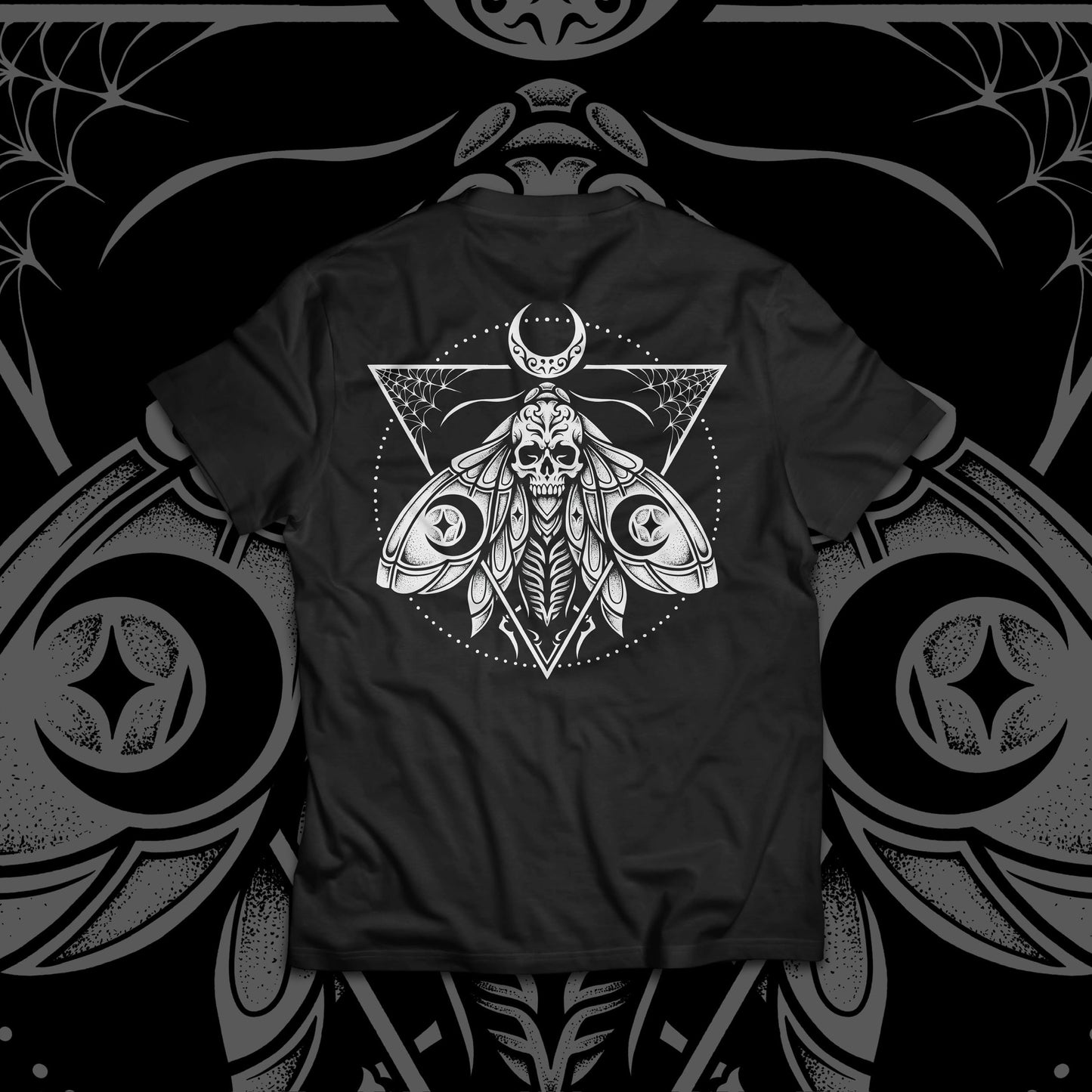 Précommande t-shirt Skull moth- SB clothing