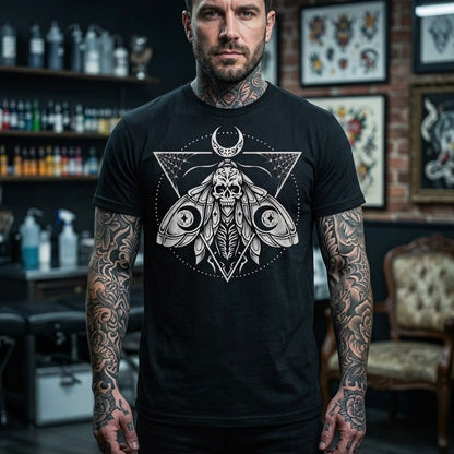 Précommande t-shirt Skull moth- SB clothing