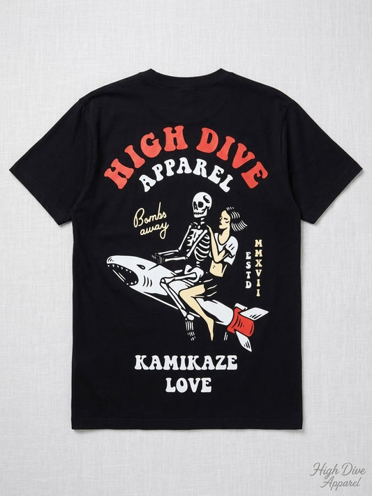 T-shirt Pin up - High Dive
