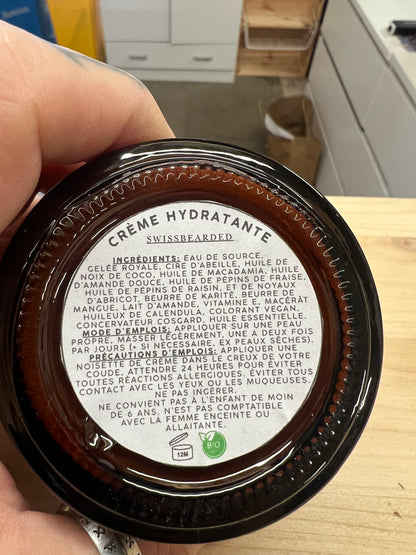 Crème hydratante visage - Swissbearded