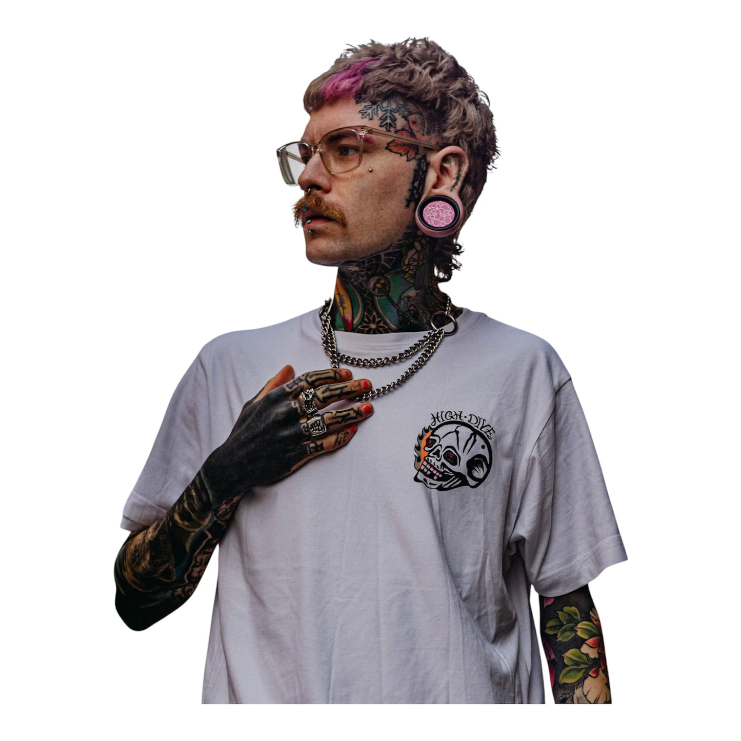 T-shirt Psycho serpent - High dive apparel